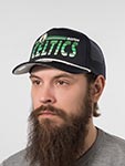 Бейсболка MITCHELL NESS арт. HT11491-BCEBLCK Boston Celtics NBA (черный)